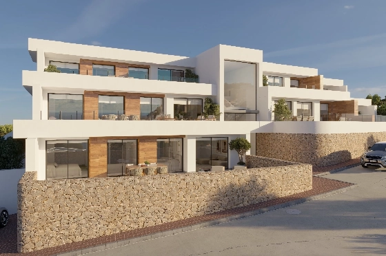 Apartment in Benitachell(Cumbre del Sol) zu verkaufen, Woongedeelte 105 m², 3 Slaapkamers, 2 Badkamers, Pool, ref.: VA-PG069-44