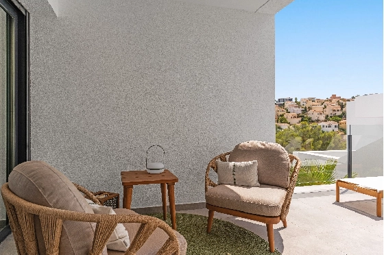 Apartment in Benitachell(Cumbre del Sol) zu verkaufen, Woongedeelte 105 m², 3 Slaapkamers, 2 Badkamers, Pool, ref.: VA-PG069-9