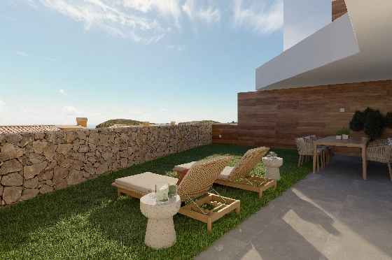 Apartment in Benitachell(Cumbre del Sol) zu verkaufen, Woongedeelte 105 m², 3 Slaapkamers, 2 Badkamers, Pool, ref.: VA-PG071-39