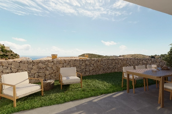 Apartment in Benitachell(Cumbre del Sol) zu verkaufen, Woongedeelte 105 m², 3 Slaapkamers, 2 Badkamers, Pool, ref.: VA-PG071-40