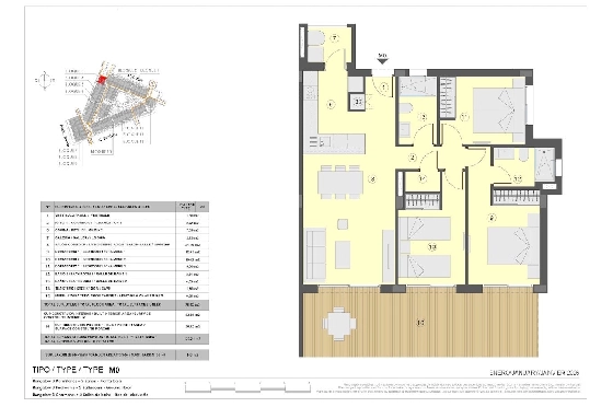 Erdgeschoss Apartment in Torrevieja zu verkaufen, Woongedeelte 108 m², Zustand Erstbezug, 3 Slaapkamers, 2 Badkamers, Pool, ref.: HA-TON-271-A03-10