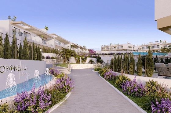 Erdgeschoss Apartment in Torrevieja zu verkaufen, Woongedeelte 108 m², Zustand Erstbezug, 3 Slaapkamers, 2 Badkamers, Pool, ref.: HA-TON-271-A03-2