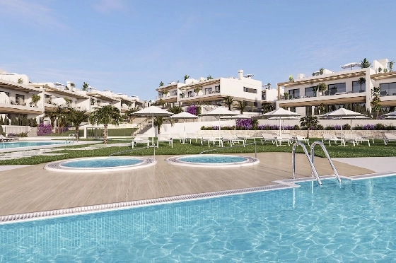 Penthouse Apartment in Torrevieja zu verkaufen, Woongedeelte 199 m², Zustand Erstbezug, 3 Slaapkamers, 2 Badkamers, Pool, ref.: HA-TON-271-A04-1