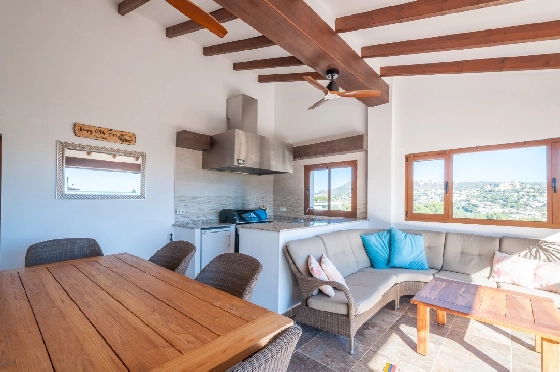 Villa in Moraira zu verkaufen, Woongedeelte 285 m², Bouwjaar 2015, Klimaanlage, Grondstuk 960 m², 4 Slaapkamers, 3 Badkamers, Pool, ref.: AM-12646DR-17