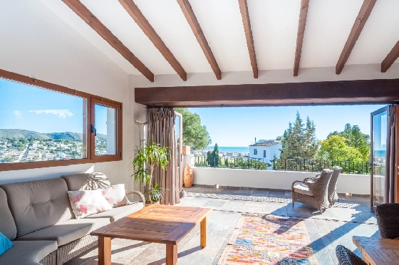Villa in Moraira zu verkaufen, Woongedeelte 285 m², Bouwjaar 2015, Klimaanlage, Grondstuk 960 m², 4 Slaapkamers, 3 Badkamers, Pool, ref.: AM-12646DR-18