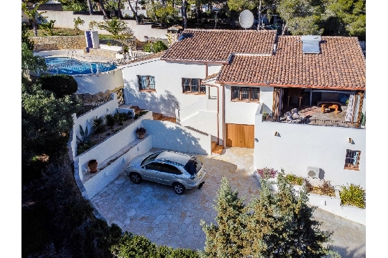 Villa in Moraira zu verkaufen, Woongedeelte 285 m², Bouwjaar 2015, Klimaanlage, Grondstuk 960 m², 4 Slaapkamers, 3 Badkamers, Pool, ref.: AM-12646DR-3