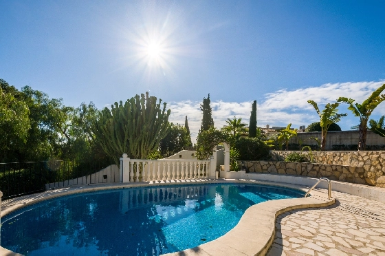 Villa in Moraira zu verkaufen, Woongedeelte 285 m², Bouwjaar 2015, Klimaanlage, Grondstuk 960 m², 4 Slaapkamers, 3 Badkamers, Pool, ref.: AM-12646DR-4