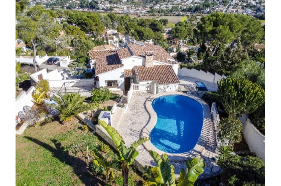 Villa in Moraira zu verkaufen, Woongedeelte 285 m², Bouwjaar 2015, Klimaanlage, Grondstuk 960 m², 4 Slaapkamers, 3 Badkamers, Pool, ref.: AM-12646DR-7