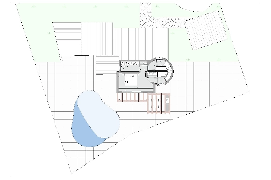 Villa in Moraira zu verkaufen, Woongedeelte 185 m², Bouwjaar 2026, Klimaanlage, Grondstuk 778 m², 4 Slaapkamers, 4 Badkamers, Pool, ref.: AM-12682DA-14
