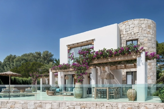 Villa in Moraira zu verkaufen, Woongedeelte 185 m², Bouwjaar 2026, Klimaanlage, Grondstuk 778 m², 4 Slaapkamers, 4 Badkamers, Pool, ref.: AM-12682DA-7