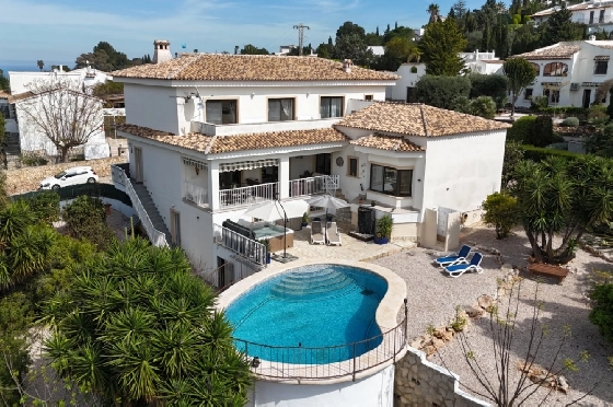 Villa in Pego zu verkaufen, Woongedeelte 320 m², Bouwjaar 2009, Klimaanlage, Grondstuk 1166 m², 5 Slaapkamers, 4 Badkamers, Pool, ref.: O-V98014-2