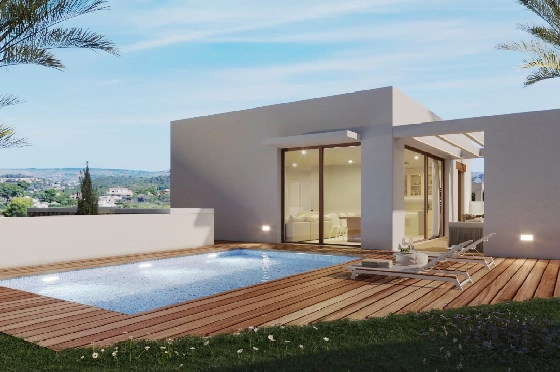 Wohngrundstück in Javea zu verkaufen, Woongedeelte 170 m², Klimaanlage, Grondstuk 1000 m², Pool, ref.: AVS-57654-4