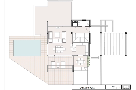 Wohngrundstück in Javea zu verkaufen, Woongedeelte 170 m², Klimaanlage, Grondstuk 1000 m², Pool, ref.: AVS-57654-7