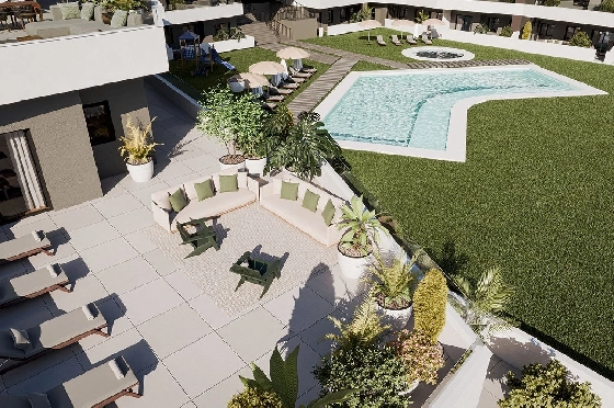 Apartment in San Miguel de Salinas zu verkaufen, Woongedeelte 104 m², Zustand Erstbezug, 3 Slaapkamers, 2 Badkamers, Pool, ref.: HA-SMN-225-A02-10