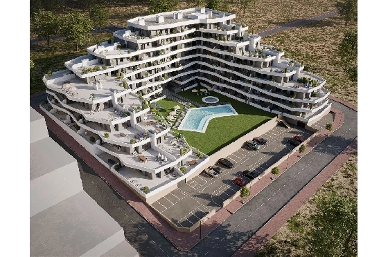 Apartment in San Miguel de Salinas zu verkaufen, Woongedeelte 104 m², Zustand Erstbezug, 3 Slaapkamers, 2 Badkamers, Pool, ref.: HA-SMN-225-A02-2