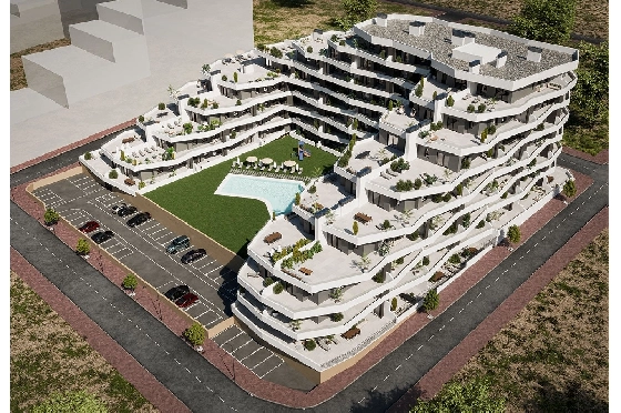 Apartment in San Miguel de Salinas zu verkaufen, Woongedeelte 104 m², Zustand Erstbezug, 3 Slaapkamers, 2 Badkamers, Pool, ref.: HA-SMN-225-A02-3