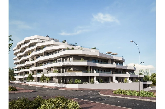 Apartment in San Miguel de Salinas zu verkaufen, Woongedeelte 104 m², Zustand Erstbezug, 3 Slaapkamers, 2 Badkamers, Pool, ref.: HA-SMN-225-A02-5