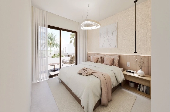 Penthouse Apartment in Los Alcazares zu verkaufen, Woongedeelte 145 m², Zustand Erstbezug, 3 Slaapkamers, 2 Badkamers, Pool, ref.: HA-LAN-451-A02-7