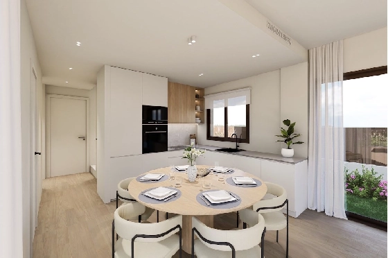 Villa in Los Alcazares zu verkaufen, Woongedeelte 129 m², Zustand Erstbezug, Grondstuk 202 m², 3 Slaapkamers, 2 Badkamers, Pool, ref.: HA-LAN-451-E01-4
