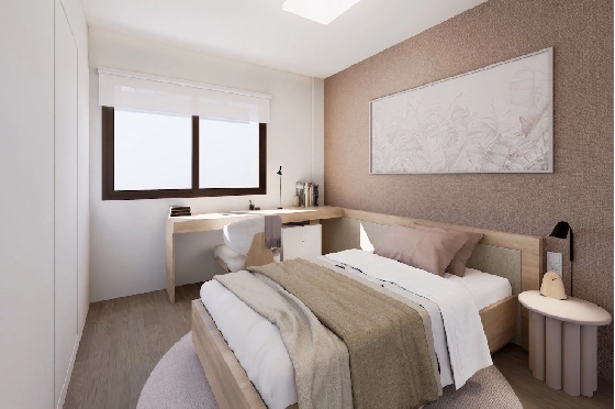 Villa in Los Alcazares zu verkaufen, Woongedeelte 129 m², Zustand Erstbezug, Grondstuk 202 m², 3 Slaapkamers, 2 Badkamers, Pool, ref.: HA-LAN-451-E01-9