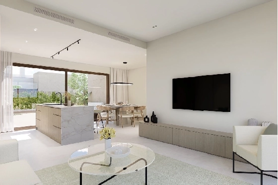 Villa in Los Alcazares zu verkaufen, Woongedeelte 164 m², Zustand Erstbezug, Grondstuk 274 m², 3 Slaapkamers, 2 Badkamers, Pool, ref.: HA-LAN-451-E02-4
