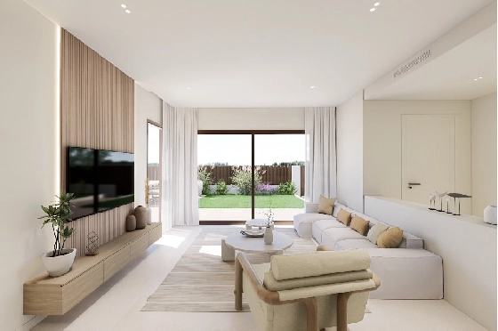 Villa in Los Alcazares zu verkaufen, Woongedeelte 197 m², Zustand Erstbezug, Grondstuk 356 m², 3 Slaapkamers, 3 Badkamers, Pool, ref.: HA-LAN-451-E03-4