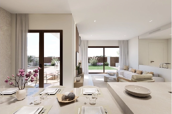 Villa in Los Alcazares zu verkaufen, Woongedeelte 197 m², Zustand Erstbezug, Grondstuk 356 m², 3 Slaapkamers, 3 Badkamers, Pool, ref.: HA-LAN-451-E03-5