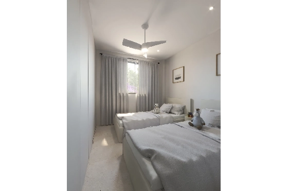 Apartment in Javea zu verkaufen, Woongedeelte 88 m², Klimaanlage, Grondstuk 22 m², 2 Slaapkamers, 2 Badkamers, Pool, ref.: IV-P3-6-12