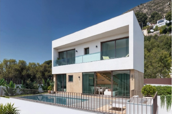 Villa in Alcalali zu verkaufen, Woongedeelte 165 m², Bouwjaar 2026, Zustand Erstbezug, + KLIMA, Klimaanlage, Grondstuk 300 m², 3 Slaapkamers, 2 Badkamers, Pool, ref.: RG-0926-2