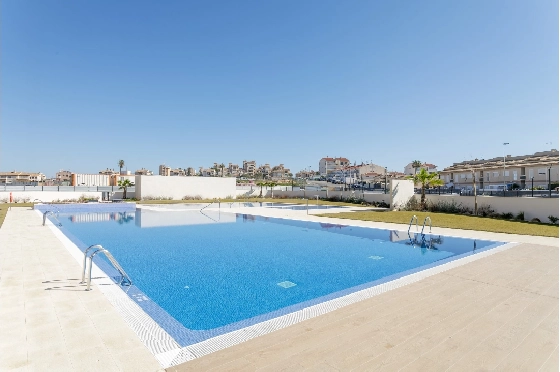 Apartment in Torrevieja(La Mata, Torrevieja, Costa Blanca) zu verkaufen, Woongedeelte 65 m², Grondstuk 92 m², 2 Slaapkamers, 2 Badkamers, Pool, ref.: TW-EDEN-BEACH-12-4