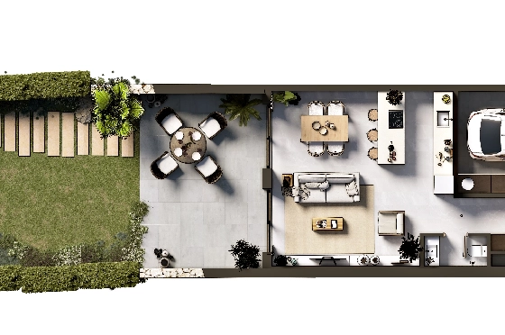 Stadthaus in Arta zu verkaufen, Woongedeelte 151 m², Grondstuk 235 m², 3 Slaapkamers, 3 Badkamers, Pool, ref.: TW-AURA,-ARTà-25