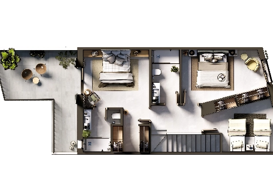 Stadthaus in Arta zu verkaufen, Woongedeelte 151 m², Grondstuk 235 m², 3 Slaapkamers, 3 Badkamers, Pool, ref.: TW-AURA,-ARTà-26