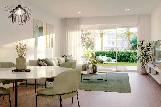 Apartment in Monforte Del Cid(Alenda Golf) zu verkaufen, Woongedeelte 81 m², Grondstuk 162 m², 2 Slaapkamers, 2 Badkamers, Pool, ref.: TW-ALLURE-2-11