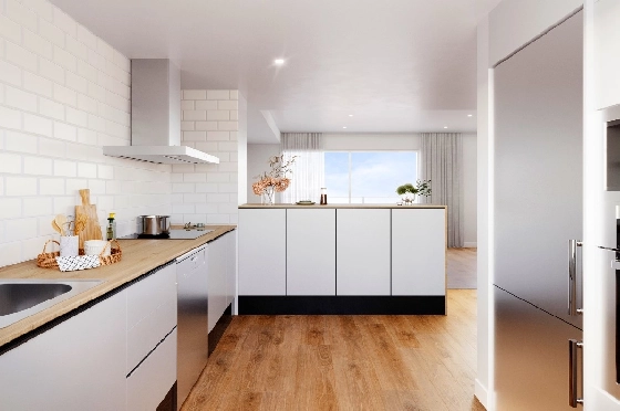 Apartment in Monforte Del Cid(Alenda Golf) zu verkaufen, Woongedeelte 81 m², Grondstuk 162 m², 2 Slaapkamers, 2 Badkamers, Pool, ref.: TW-ALLURE-2-13