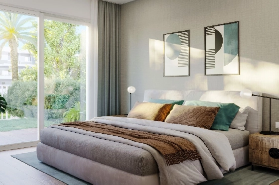 Apartment in Monforte Del Cid(Alenda Golf) zu verkaufen, Woongedeelte 81 m², Grondstuk 162 m², 2 Slaapkamers, 2 Badkamers, Pool, ref.: TW-ALLURE-2-14