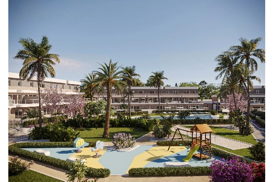 Apartment in Monforte Del Cid(Alenda Golf) zu verkaufen, Woongedeelte 81 m², Grondstuk 162 m², 2 Slaapkamers, 2 Badkamers, Pool, ref.: TW-ALLURE-2-7