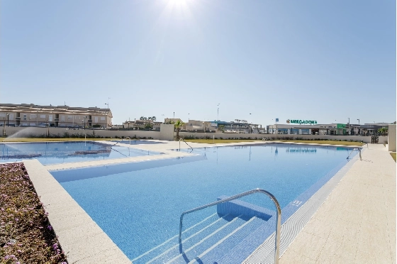 Penthouse Apartment in Torrevieja(La Mata, Torrevieja, Costa Blanca) zu verkaufen, Woongedeelte 96 m², Grondstuk 262 m², 3 Slaapkamers, 2 Badkamers, Pool, ref.: TW-EDEN-BEACH-52-1