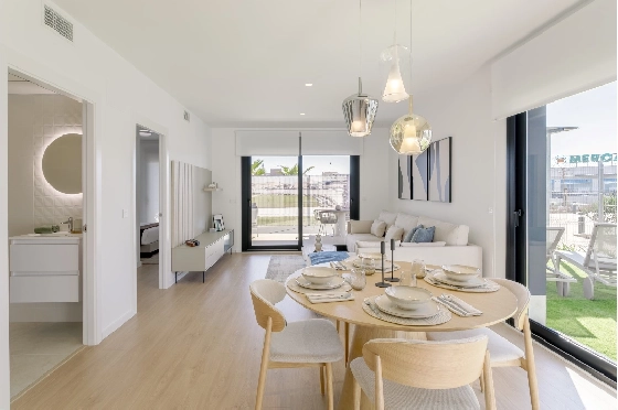 Penthouse Apartment in Torrevieja(La Mata, Torrevieja, Costa Blanca) zu verkaufen, Woongedeelte 96 m², Grondstuk 262 m², 3 Slaapkamers, 2 Badkamers, Pool, ref.: TW-EDEN-BEACH-52-10