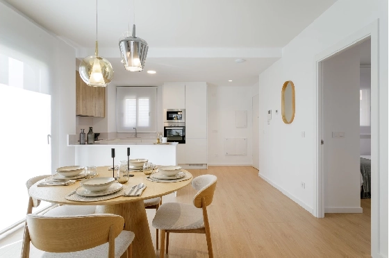 Penthouse Apartment in Torrevieja(La Mata, Torrevieja, Costa Blanca) zu verkaufen, Woongedeelte 96 m², Grondstuk 262 m², 3 Slaapkamers, 2 Badkamers, Pool, ref.: TW-EDEN-BEACH-52-11
