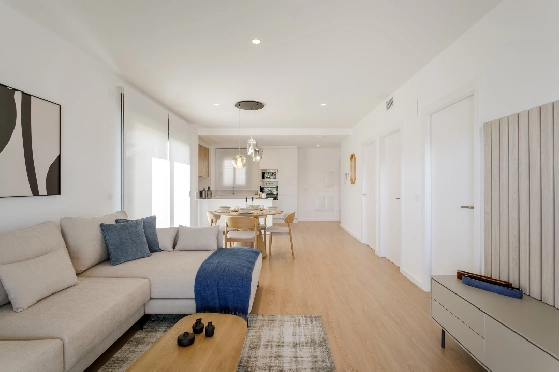 Penthouse Apartment in Torrevieja(La Mata, Torrevieja, Costa Blanca) zu verkaufen, Woongedeelte 96 m², Grondstuk 262 m², 3 Slaapkamers, 2 Badkamers, Pool, ref.: TW-EDEN-BEACH-52-12