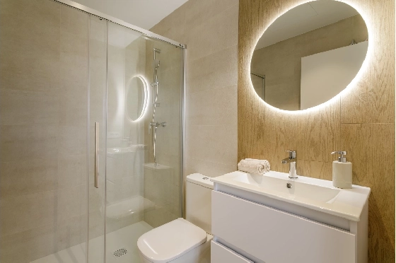 Penthouse Apartment in Torrevieja(La Mata, Torrevieja, Costa Blanca) zu verkaufen, Woongedeelte 96 m², Grondstuk 262 m², 3 Slaapkamers, 2 Badkamers, Pool, ref.: TW-EDEN-BEACH-52-20