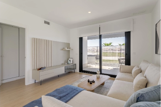 Penthouse Apartment in Torrevieja(La Mata, Torrevieja, Costa Blanca) zu verkaufen, Woongedeelte 96 m², Grondstuk 262 m², 3 Slaapkamers, 2 Badkamers, Pool, ref.: TW-EDEN-BEACH-52-9