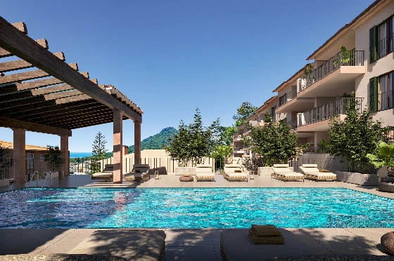 Apartment in Capdepera(Oliu) zu verkaufen, Woongedeelte 89 m², Grondstuk 127 m², 2 Slaapkamers, 2 Badkamers, Pool, ref.: TW-OLIU,-CAPDEPERA-1