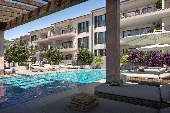 Apartment in Capdepera(Oliu) zu verkaufen, Woongedeelte 89 m², Grondstuk 127 m², 2 Slaapkamers, 2 Badkamers, Pool, ref.: TW-OLIU,-CAPDEPERA-9