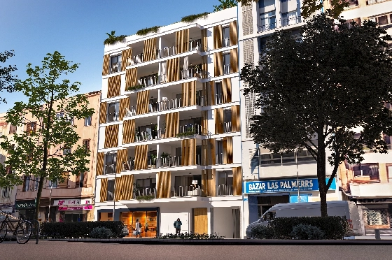Apartment in Palma De Mallorca zu verkaufen, Woongedeelte 105 m², Grondstuk 114 m², 3 Slaapkamers, 2 Badkamers, ref.: TW-COR-39,-PALMA-15