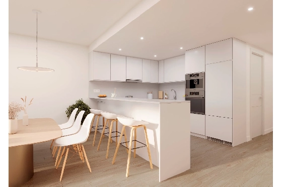 Apartment in Cartagena(La Manga, Murcia, Costa Blanca) zu verkaufen, Woongedeelte 102 m², Grondstuk 227 m², 3 Slaapkamers, 2 Badkamers, Pool, ref.: TW-SIENA,-LA-MANGA-11