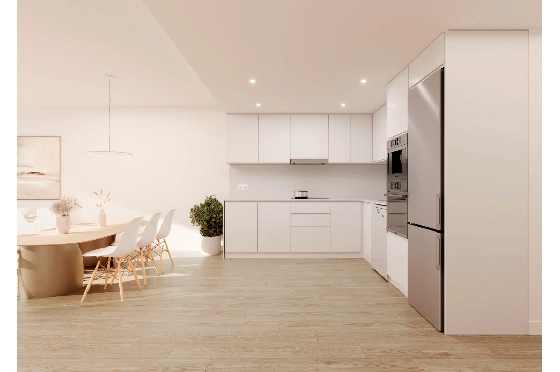Apartment in Cartagena(La Manga, Murcia, Costa Blanca) zu verkaufen, Woongedeelte 102 m², Grondstuk 227 m², 3 Slaapkamers, 2 Badkamers, Pool, ref.: TW-SIENA,-LA-MANGA-13