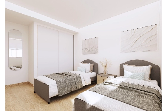 Apartment in Cartagena(La Manga, Murcia, Costa Blanca) zu verkaufen, Woongedeelte 102 m², Grondstuk 227 m², 3 Slaapkamers, 2 Badkamers, Pool, ref.: TW-SIENA,-LA-MANGA-17
