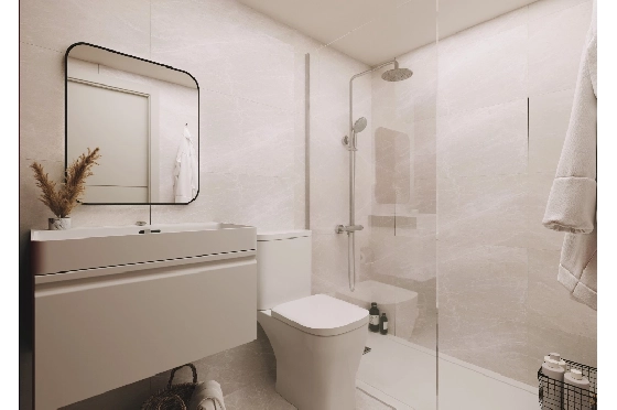 Apartment in Cartagena(La Manga, Murcia, Costa Blanca) zu verkaufen, Woongedeelte 102 m², Grondstuk 227 m², 3 Slaapkamers, 2 Badkamers, Pool, ref.: TW-SIENA,-LA-MANGA-20