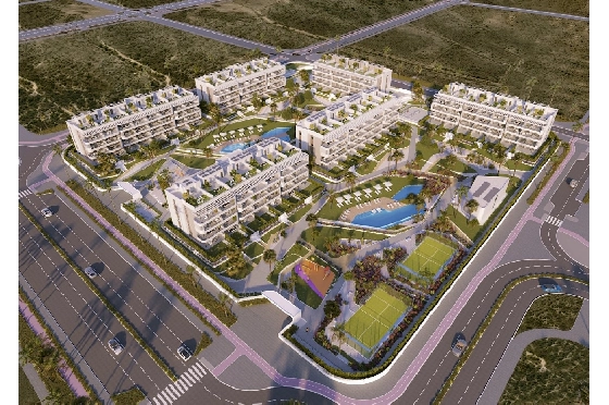 Penthouse Apartment in Torrevieja zu verkaufen, Woongedeelte 156 m², Zustand Erstbezug, 2 Slaapkamers, 2 Badkamers, Pool, ref.: HA-TON-290-A03-13
